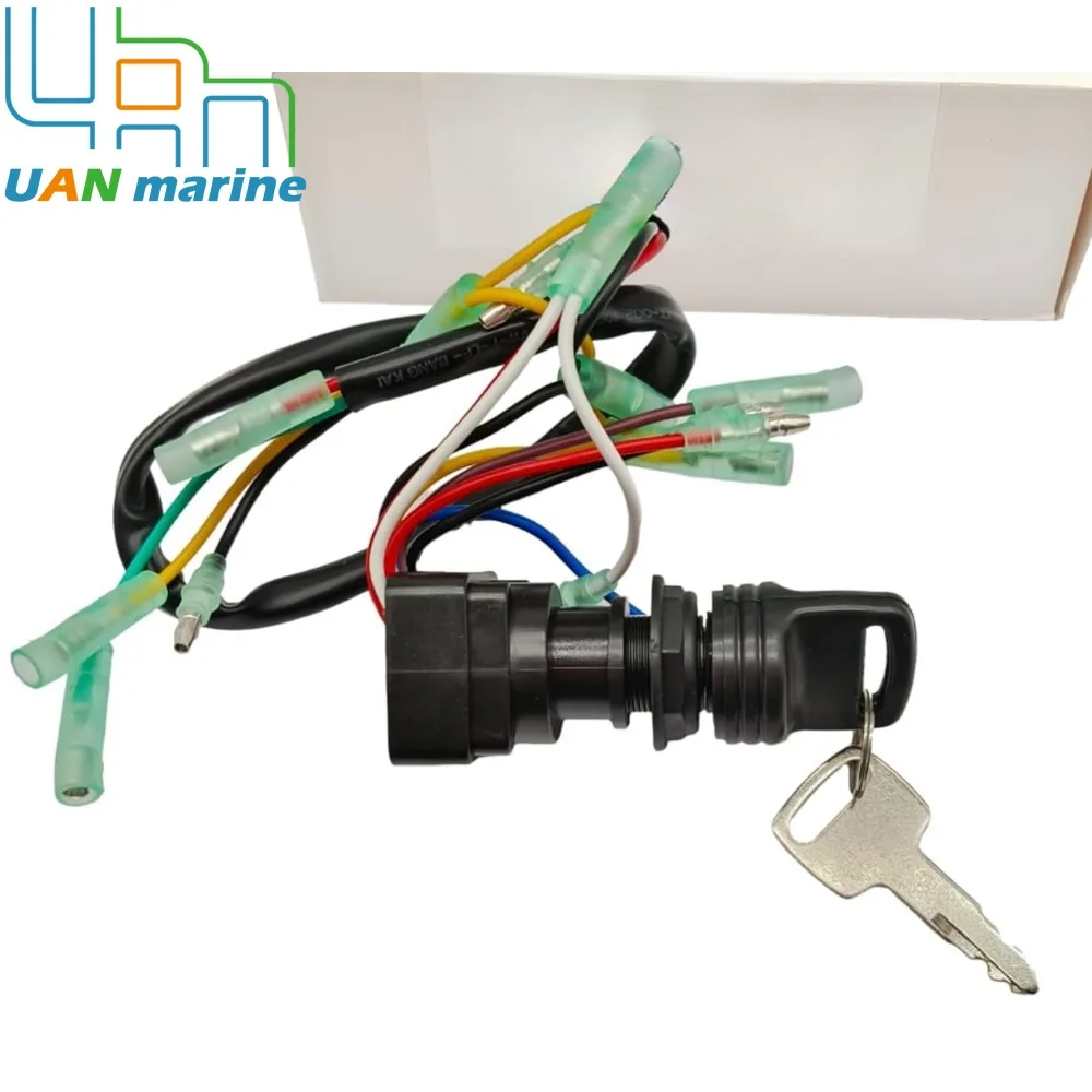 703 82510 43 Remote Control Box Ignition Switch Key Assy for Yamaha 2 & 4 Stroke 6-300 HP Boat Motors 703 82510 42 703-82510-11