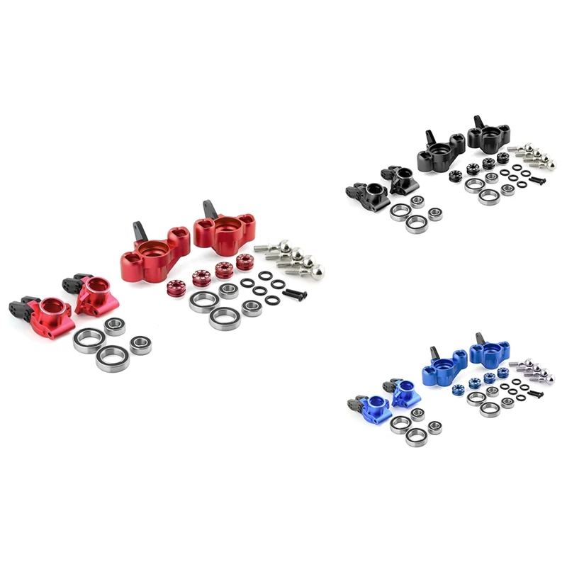 Metalowa tylna piasta nośna z przodu kierownicy do 1/8 Arrma KRATON Outcast BLX 6S V5 RC akcesoria samochodowe, 2