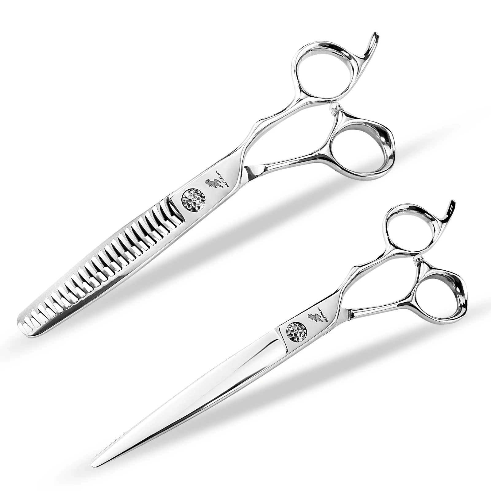 6.0 Inch VG10 New Fashion Design Beauty Barber Scissors Flat Scissors Tooth Hair  Scissors