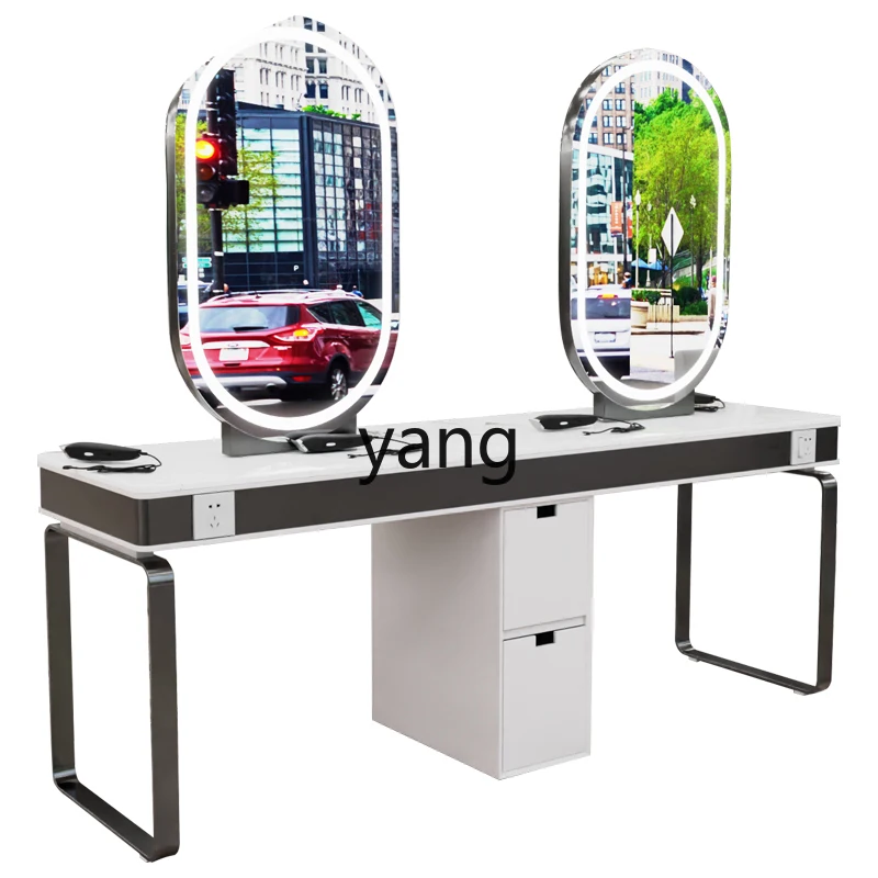 LH   hair salon haircut mirror hair salon special single and double-sided makeup mirror