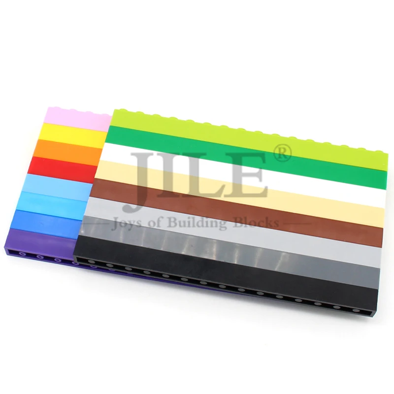 50 Uds. Moc 2465 ladrillos 1x16 puntos DIY figuras de bloques de construcción educativo tamaño creativo Compatible con marcas accesorios Juguetes