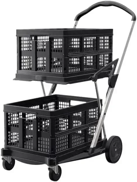 

CLAX® Oryginał| Wielofunkcyjne, funkcjonalne wózki składane| Mobilny składany wózek| Wagon do przechowywania