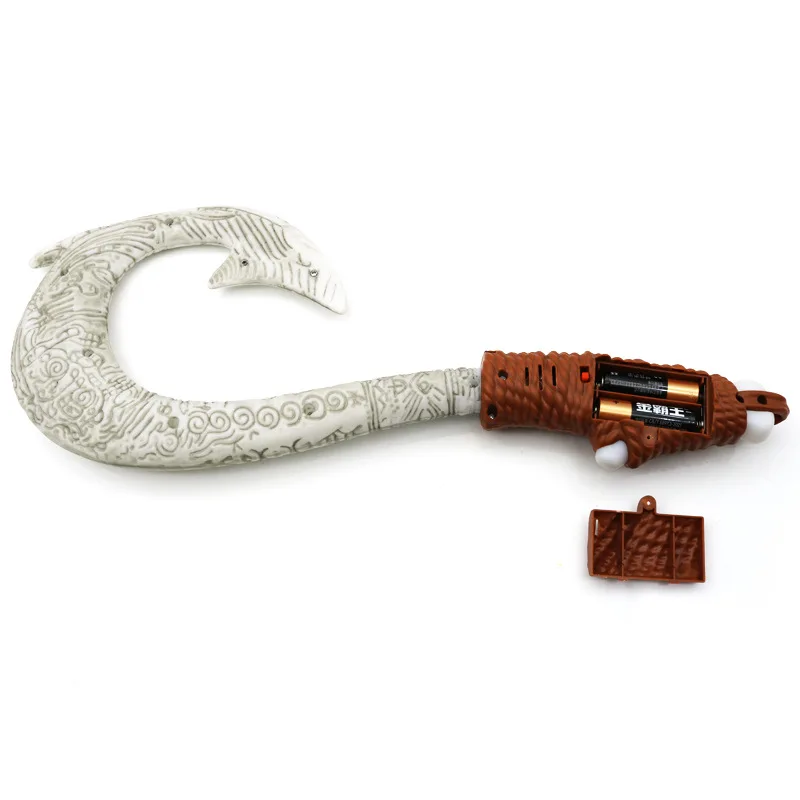 Cartoon 2026 Maui Cosplay Prop Fishhook Prop PVC Moana Cosplay Prop For Hallowmas Party Adult Birthday Present Carnival Gift