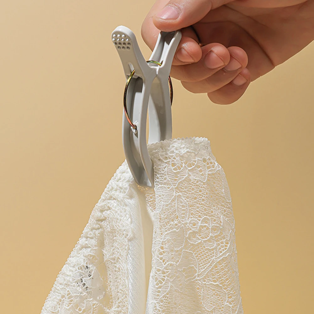 

2pcs Windproof Fixing Clip Embroidery Handmade Plastic Non Slip Clamp Accessory