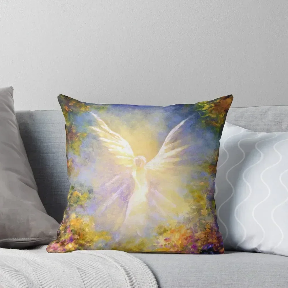 

Angel Descending Throw Pillow Sofa Covers For Living Room Luxury Pillow Cover luxury covers Elastic Cover For Sofa pillow
