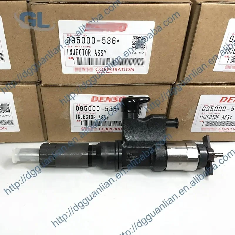 Original Common Rail Fuel Injector 095000-5360 095000-5361 8-97602803-0 8-97602803-1 For Isuzu 7.8L 6HK1 Engine