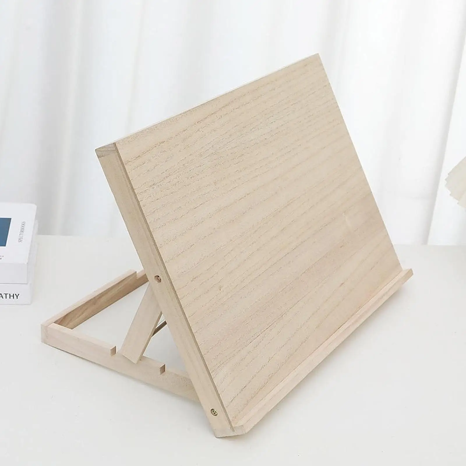 Tabletop Easel Art Supply Folded Drawing Easel Books Holder Sketching Easel Board Adjustable for Beginners Art Students Painting