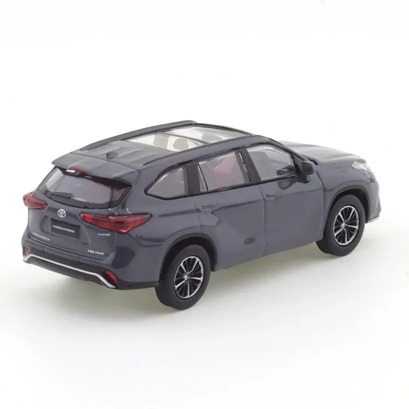 JKM 1/64 Toyota Highlander XSE American Sports Sedan SUV Car Alloy Vehicle Diecast Metal Model Kids Xmas Gift Toys for Boys