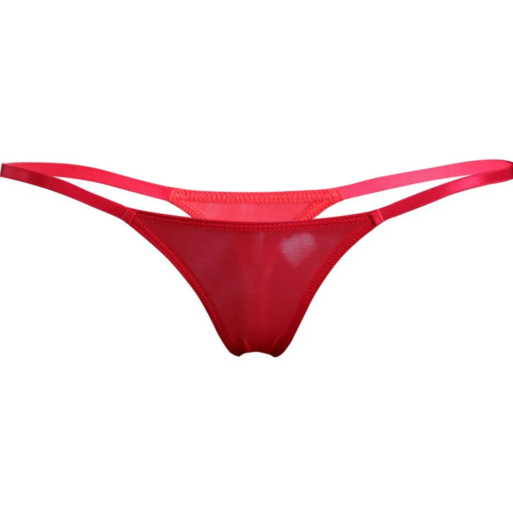 Celana Dalam Wanita Model Thong G-String Lingerie Low Rise Bahan Polyester Seksi Modis Stylish Baru