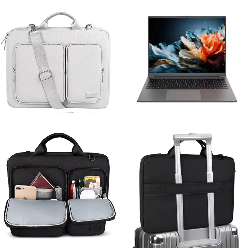 

for FIREBAT U6B 16 inch Notebook Shoulder Bag Shockproof Zip Handle Pouch Out Storage Pocket Laptop Sleeve Carry Case