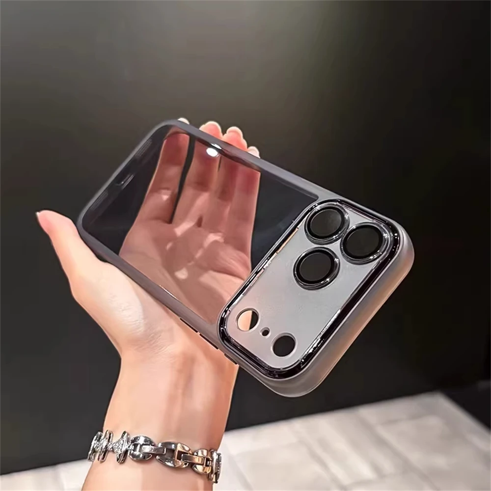 Kameraschutz Transparente Weiche Hülle für iPhone 18 17 Pro Max Air 16 15 14 Plus 13 12 Mini 11 Klare Stoßfeste Silikonhülle – Detail 6