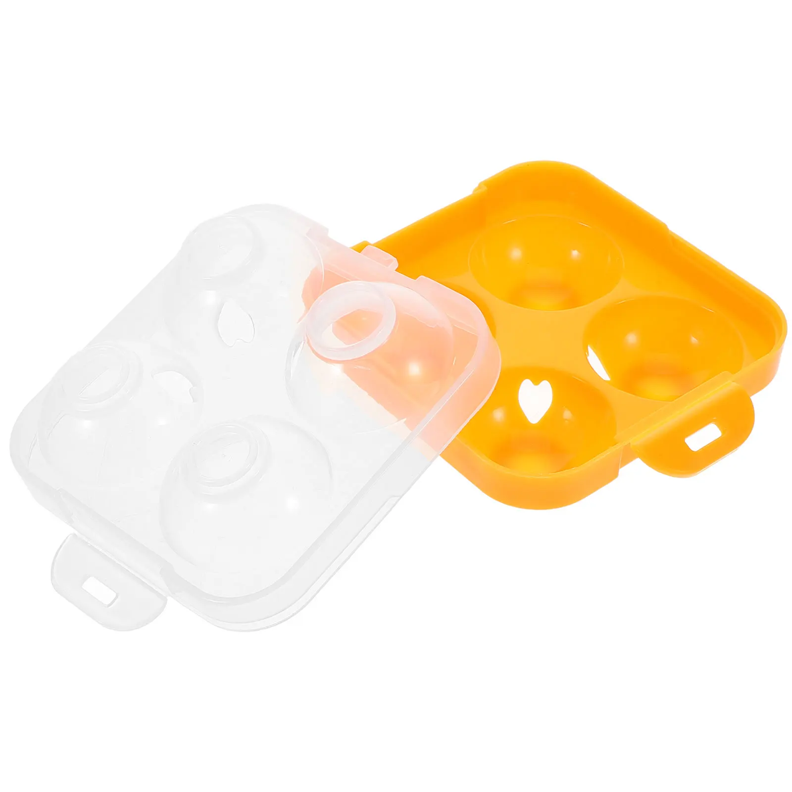 

Plastic Egg Cartons Clear Shockproof Box for Refrigerator Kitchen Camping Storage Tray Container Goose Egg Case Keeper Bin