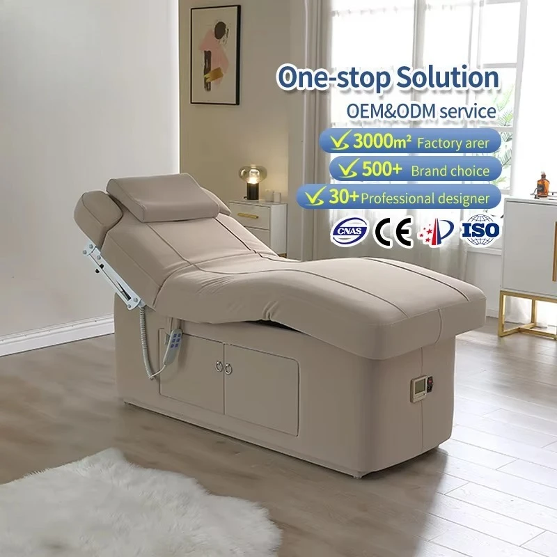 

Прямая продажа с фабрики СПА-кровать с постоянной температурой и подогревом, общий подъем и микрофинишкой, электрическая спа-массажная кровать для красоты