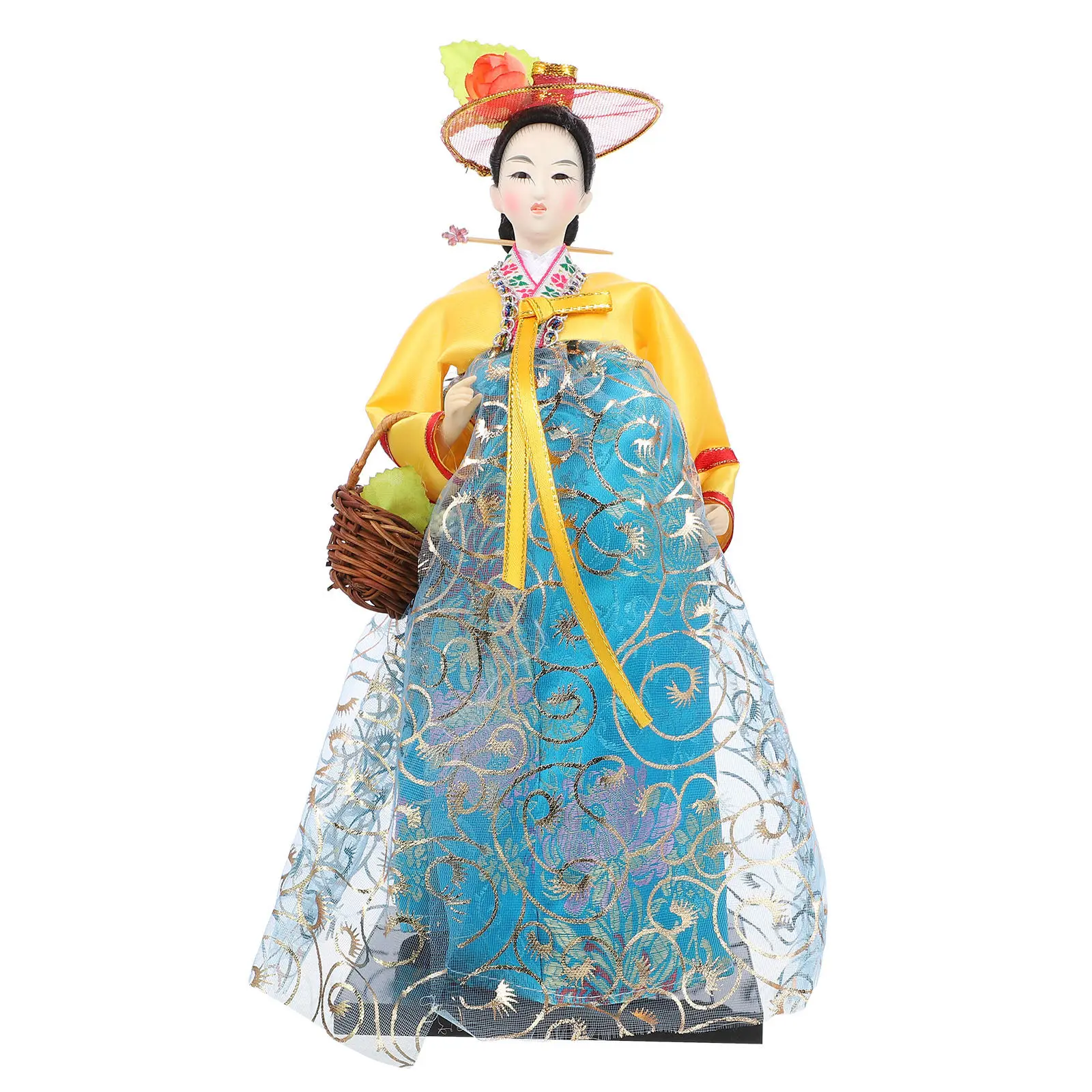 Korean Style Dress Cloth Ornament Home Desktop Decoration Souvenir Gift Artistic Korean Dress Decor