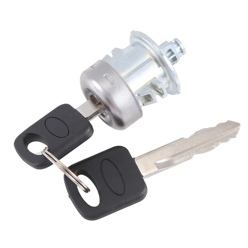 

FAAJ-Car Door Handle & Lock Cylinder With Clips For Ford Super Duty F250 F350 1999-2016 Spare Parts Accessories