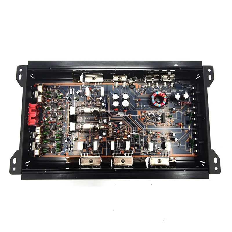 OEM Monoblock Class 4-Channel Car Audio Amplifier Power Stereo Subwoofer Sound Bass Amplifier Featuring Crossovers Equalizers - view 3