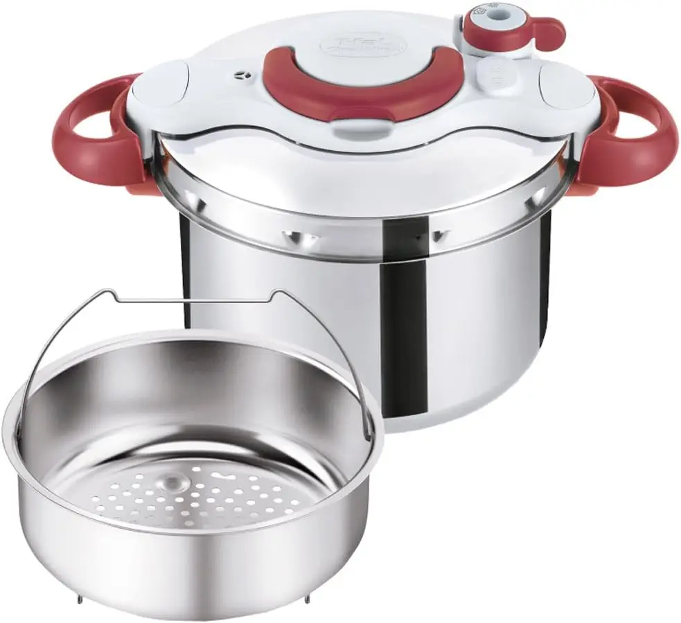 

Pressure Cooker ClipsoMinut Easy 6.0L (Ruby Red) P4620769【Japan Domestic Genuine Products】