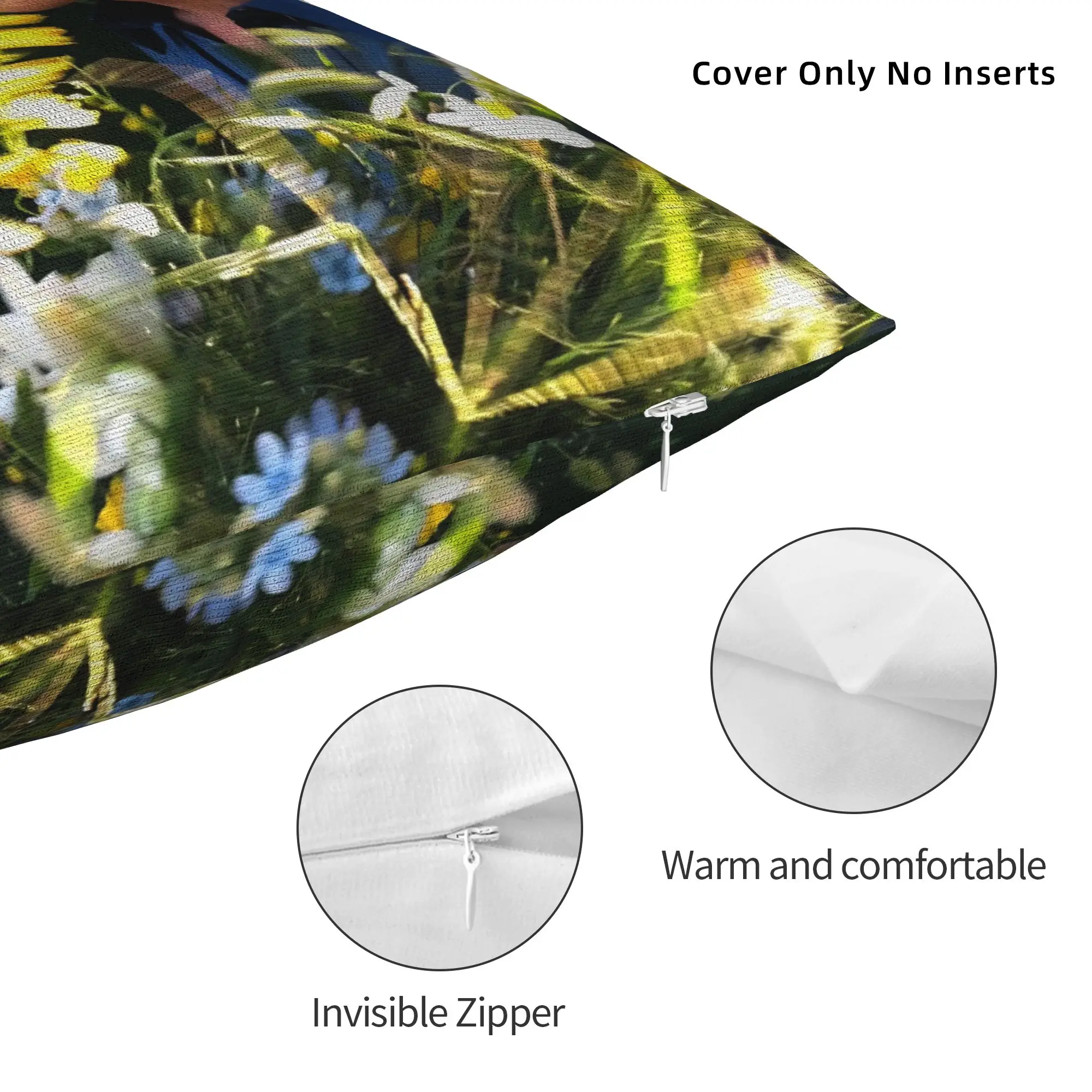 Soft Early Spring Jing Boran Luan Nian Luke Pillowcase Cushion Cover Decorations TV Throw Pillow Case Cover Home Drop Shipping