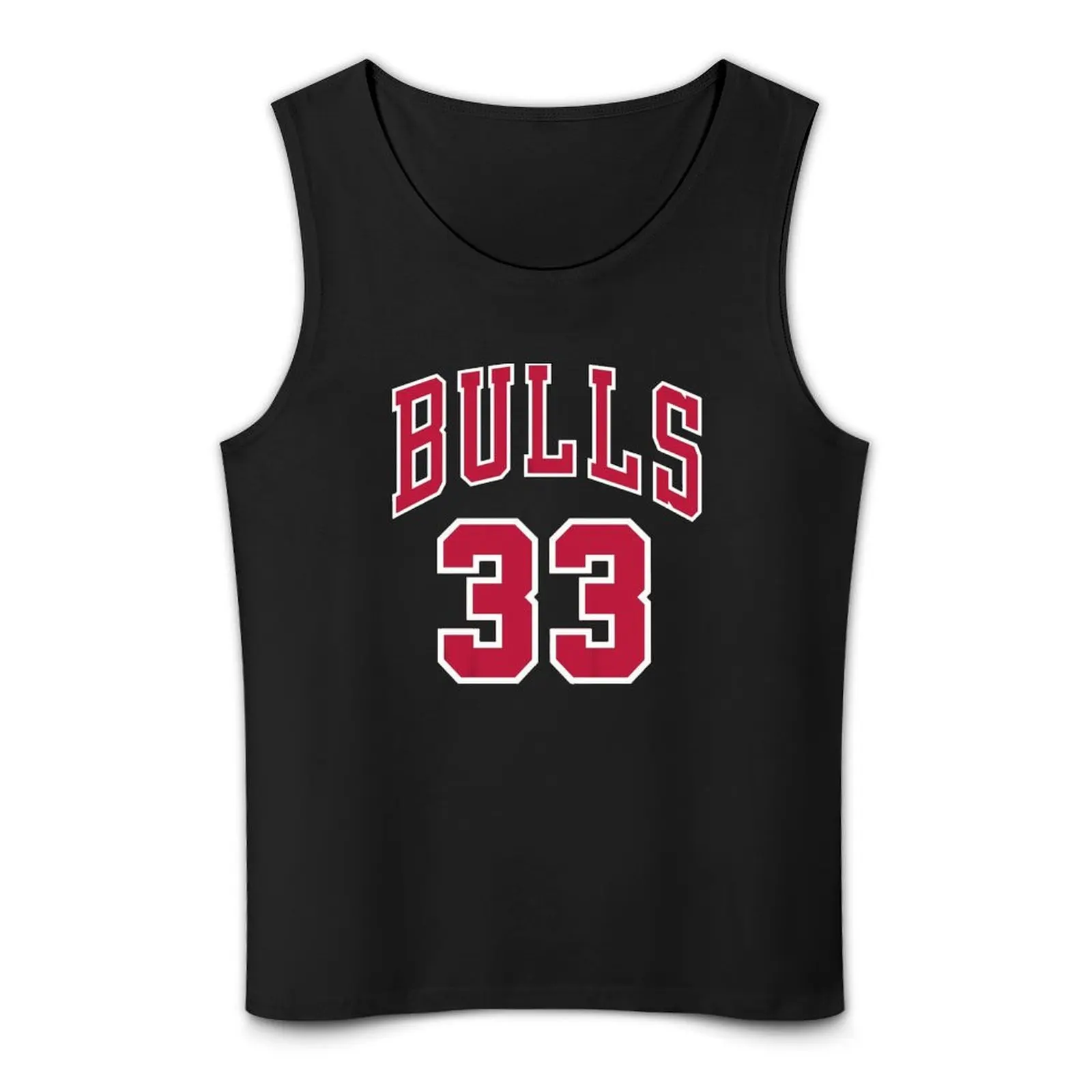 Camiseta sin mangas de anime para hombre, ropa de gimnasio, pippen 33