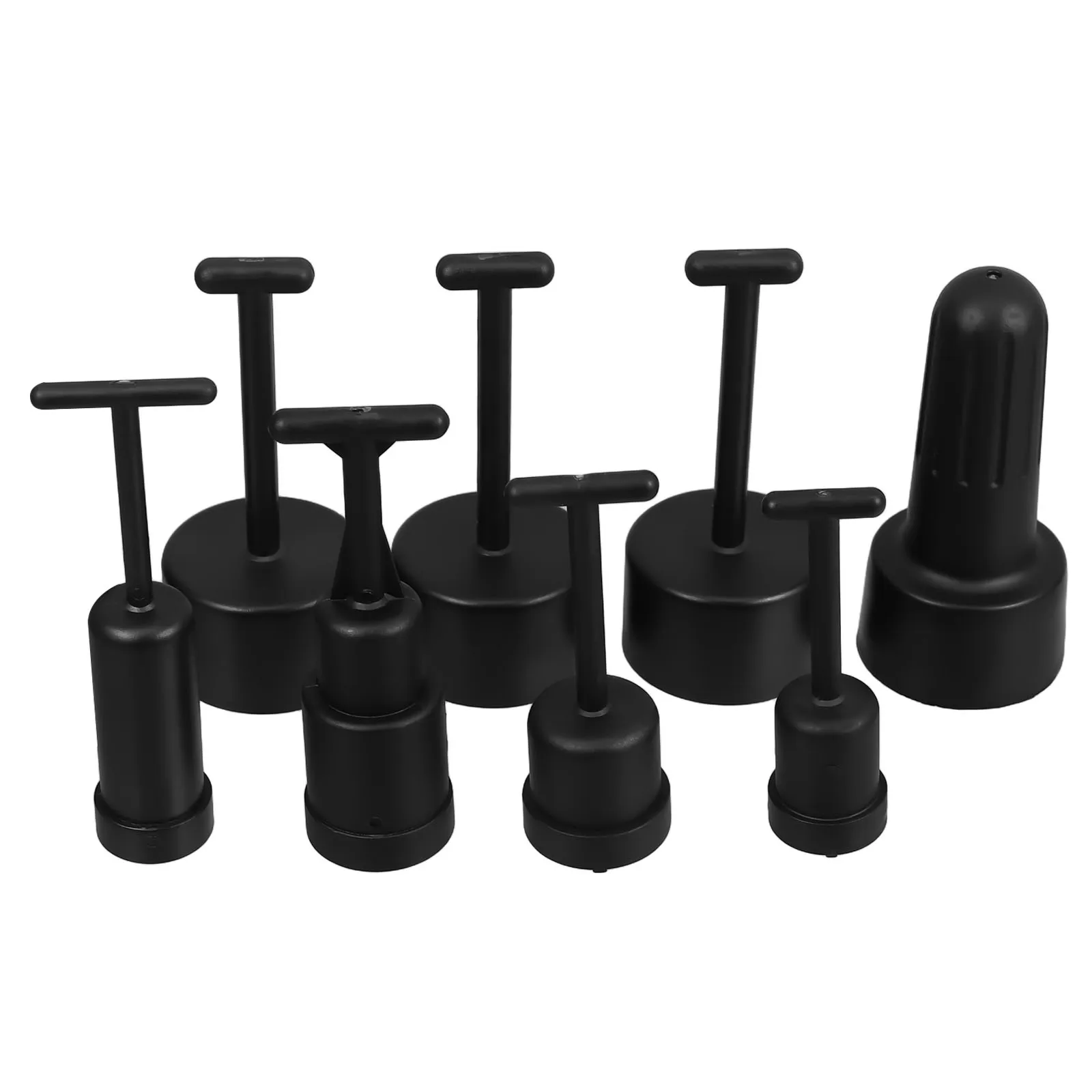 8pcs Light Socket Ring Remover Tool E14 E26 E27 G9 Lamp Shades Plastic Retaining Ring Tool For Light Fixture Maintenance Socket