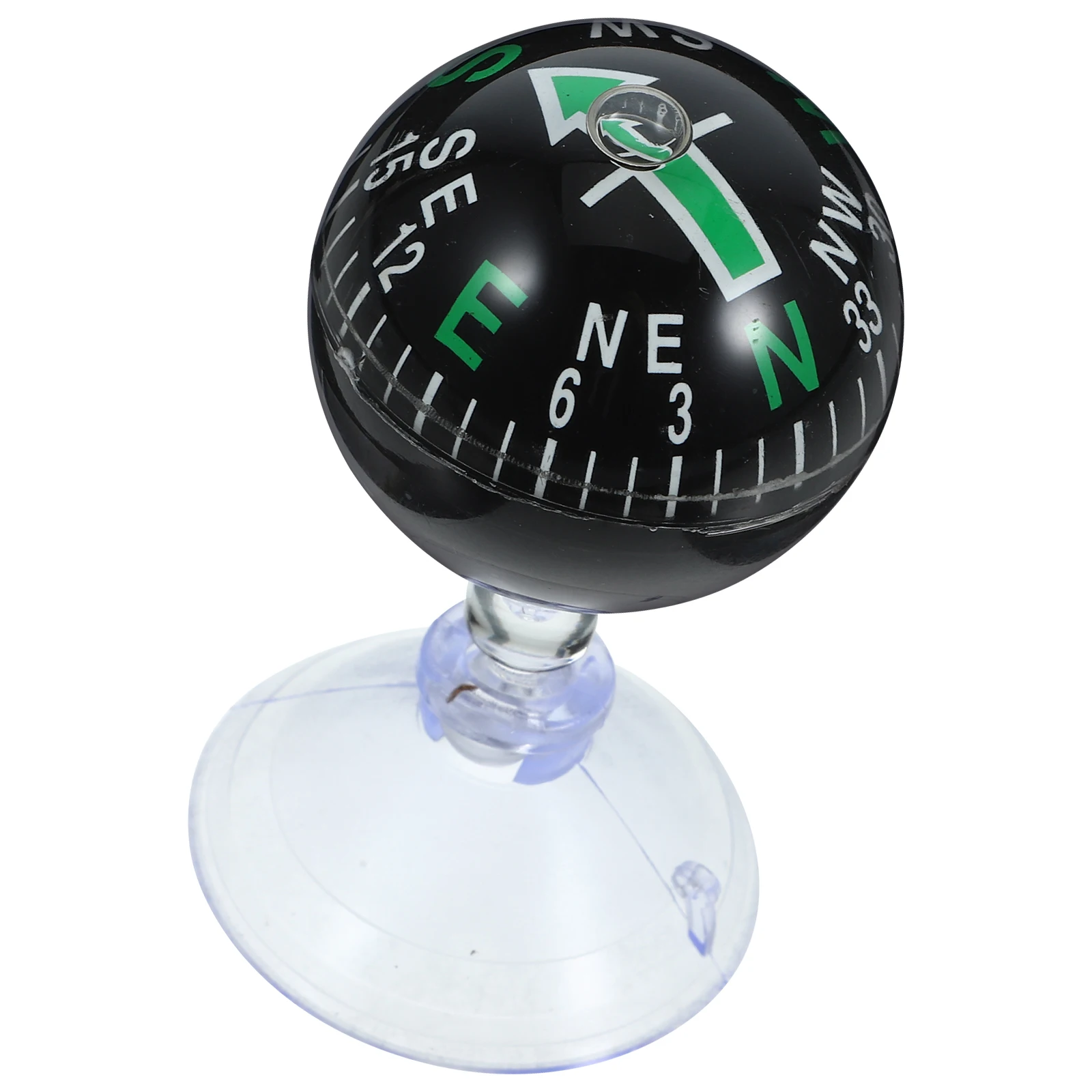 

1Pc 38mm Car Dashboard Compass Spherical Suction Cup Portable Small Boat Ocean Marine Mount Vehicle Accessories Car Interior