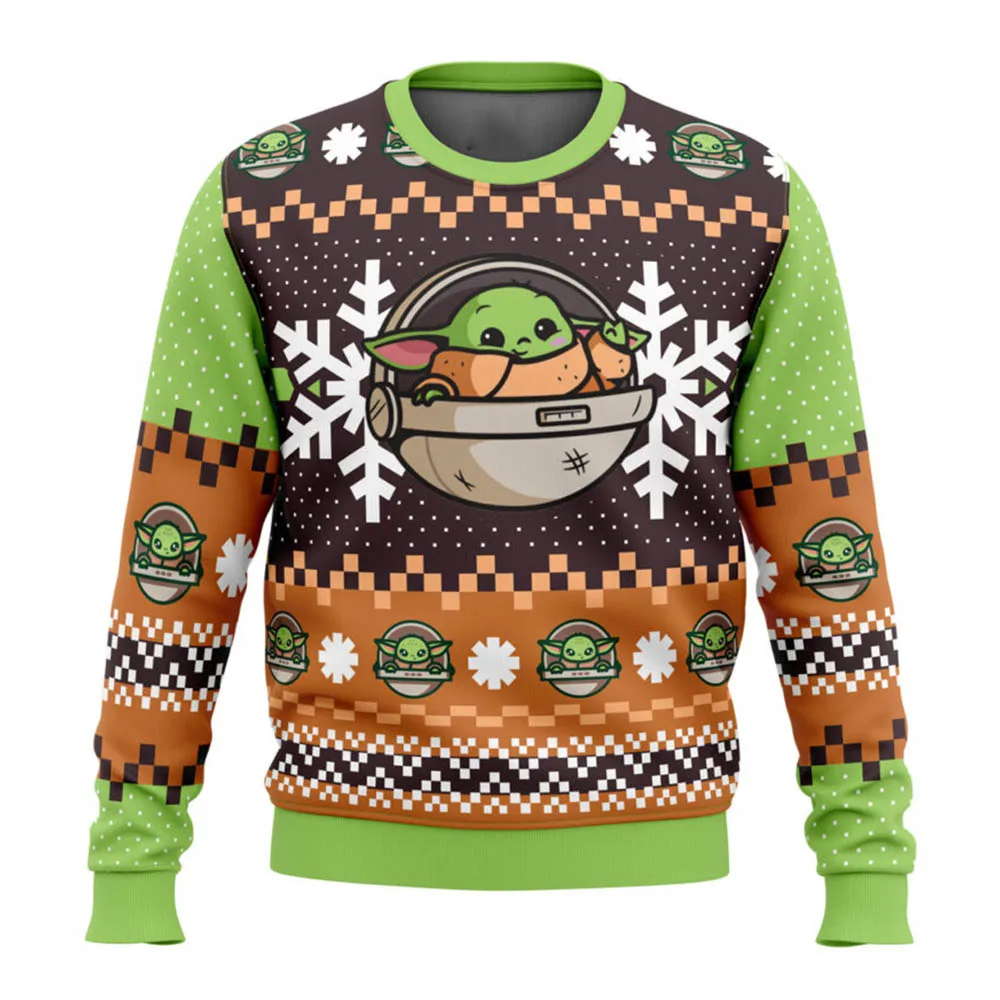 Alien Christmas Avatar-Pull de Noël en-ly pour hommes et femmes, Sweats à capuche Anime Cartoon, Sweats à capuche Sportedly pour