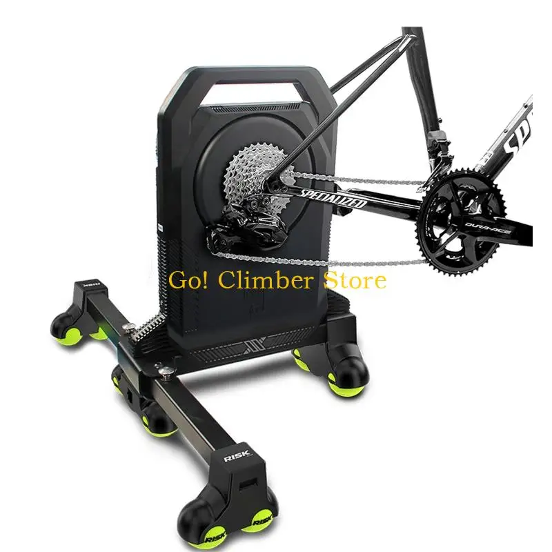 

Q84C Advanced Cycling Stand Base Reduces Vibration During Workouts Trainer Buffers