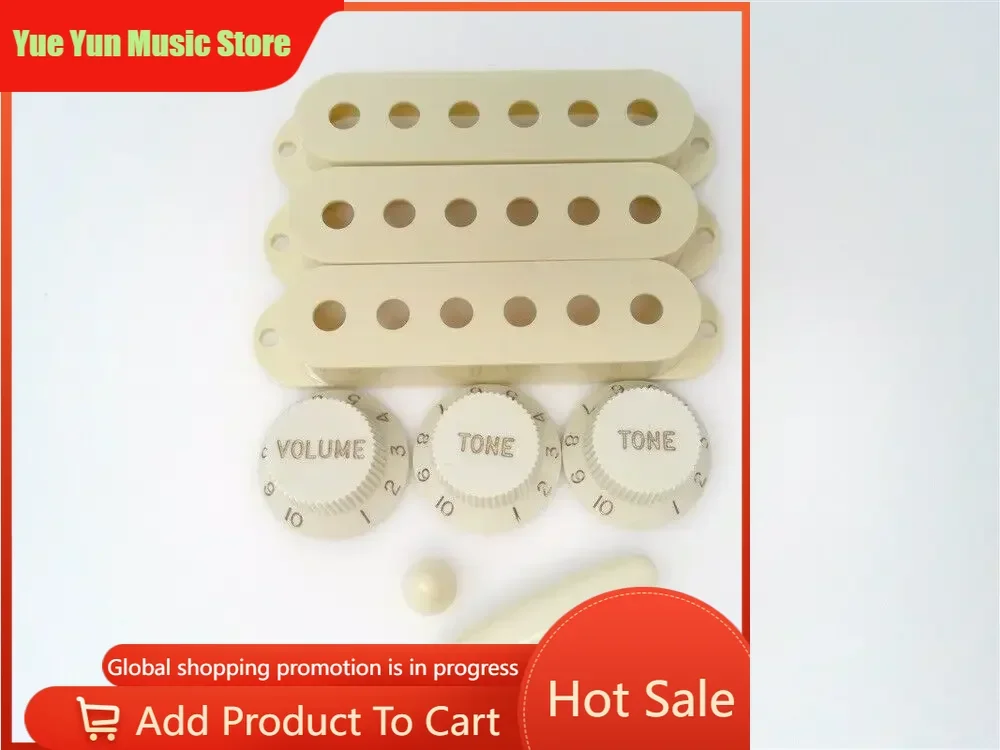 

Yue Yun Music Store-Electric guitar volume knob cap tone adjustment knob potentiometer cap pickup housing