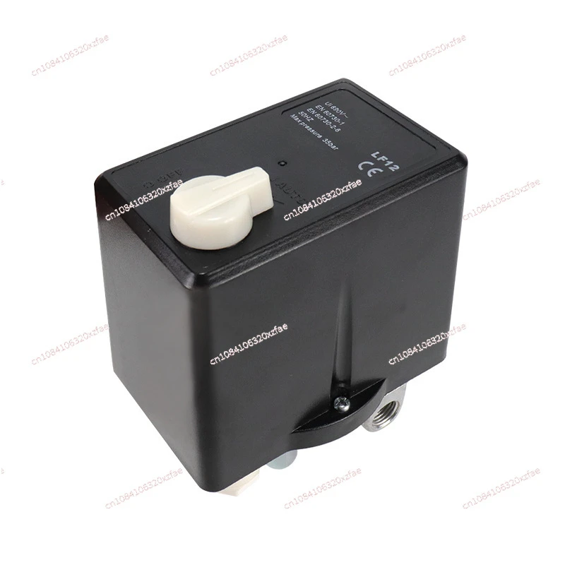 Three-phase 380V single-pass 8kg air compressor pressure switch with thermal protection relay switch