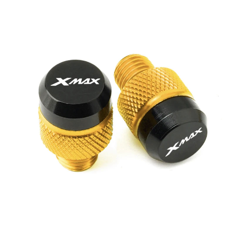 2025 جديد دراجة نارية الألومنيوم اكسسوارات مرآة ثقب التوصيل مسمار مزلاج لياماها XMAX 300 400 125 150 XMAX300 XMAX150 X-MAX 300