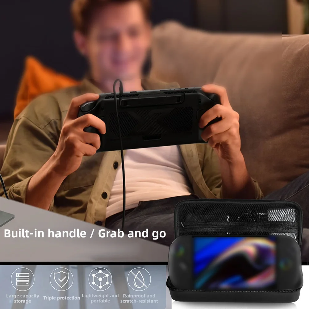 Portable Storage Bag For OneXPlayer APEX Console Waterproof Handheld Game Console Hard Shell Protective Case Gaming Accessories