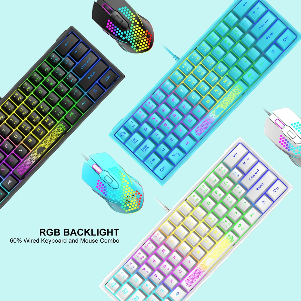 K61 RGB Wired Mechanical Gamin - Pc Gaming Center avaliação e preço