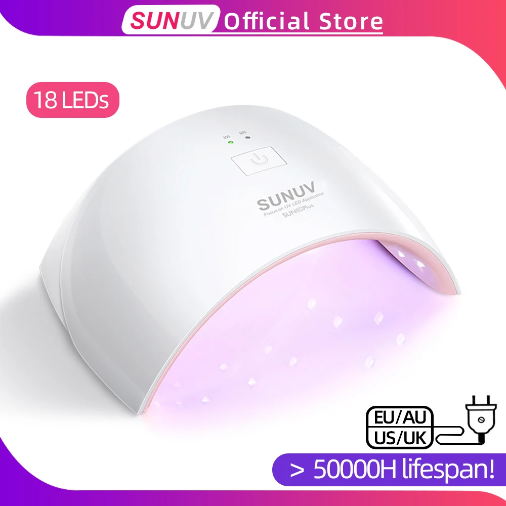 SUN9C 36W UV Light LED Nail Dryer UVLED Gel Nail Lamp Arched Shaped Lamps for Nail Art Perfect Thumb Drying Solution