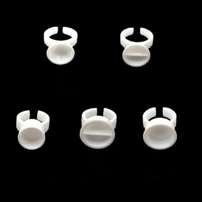 1000Pcs Disposable Permanent Makeup Ring  Divider Tattoo Ink Pigment Holder Cup Size S/M/L