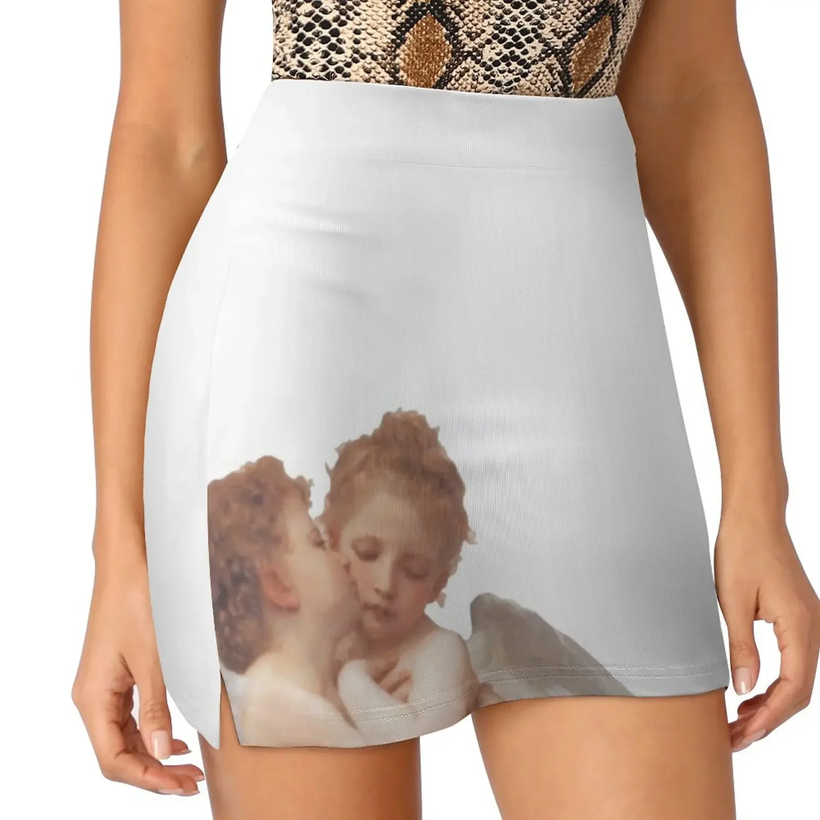 

L'Amour et Psyché, enfants Mini Skirt Woman clothing skirts for womens