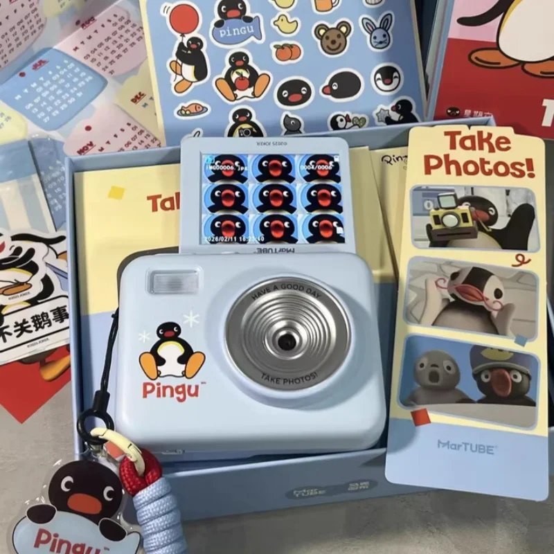 Martube Pingu Ccd Camera 6800w Pixel 2 8 Inch Hd Screen 6x Zoom Macro Shot Built In Led Fill Light Portable For Selfie Travel view 4