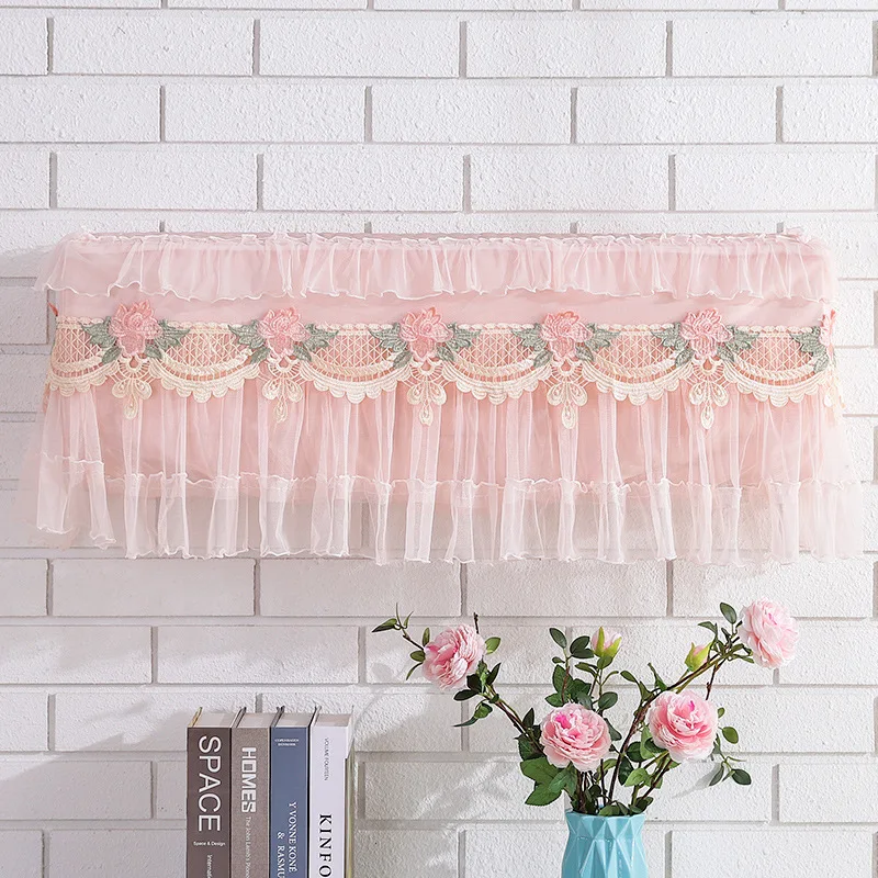 Air conditioner cover lace Hanging type air conditioner hanging cover