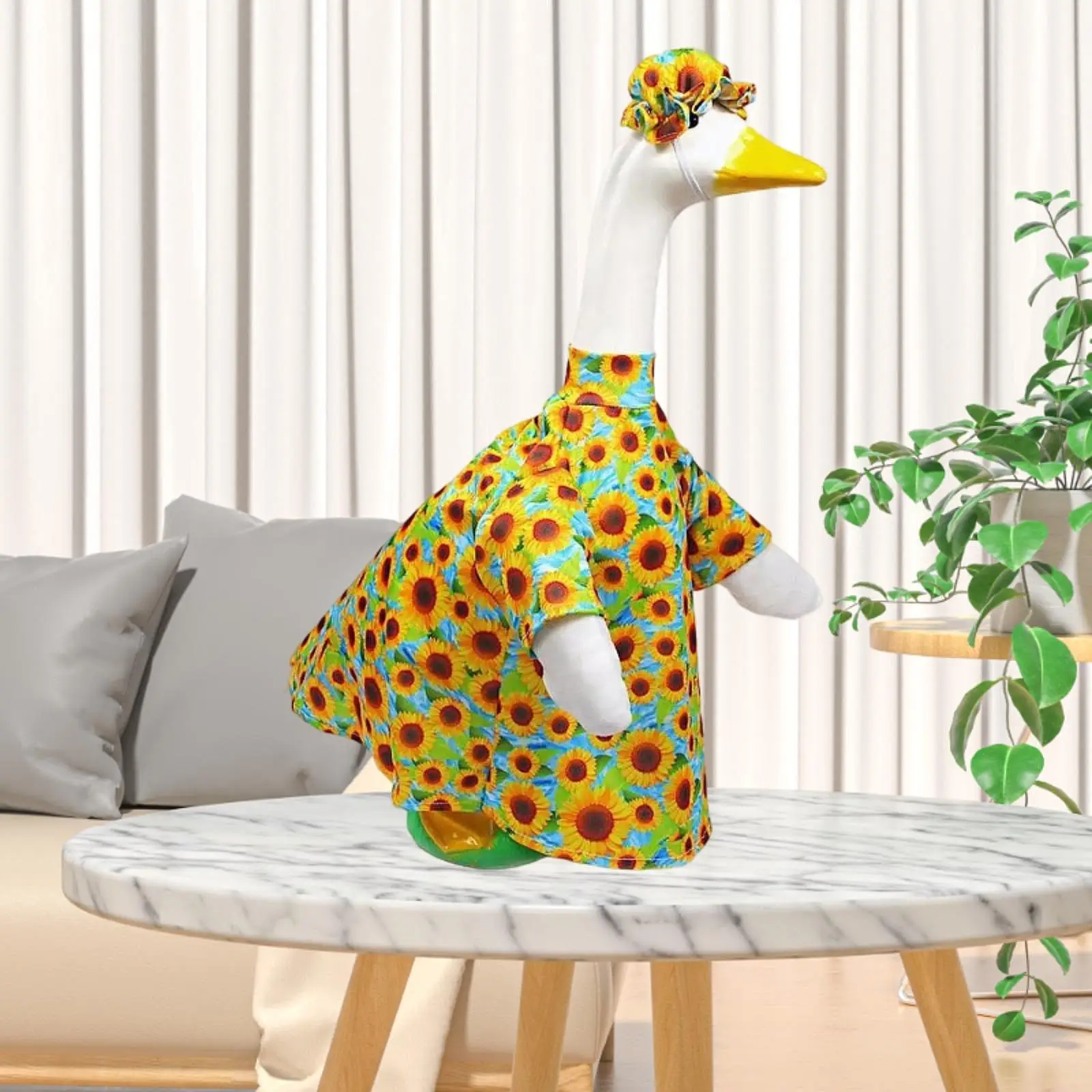 

Фигурка гуся, наряд для газона, художественное украшение, декоративная праздничная статуя гуся