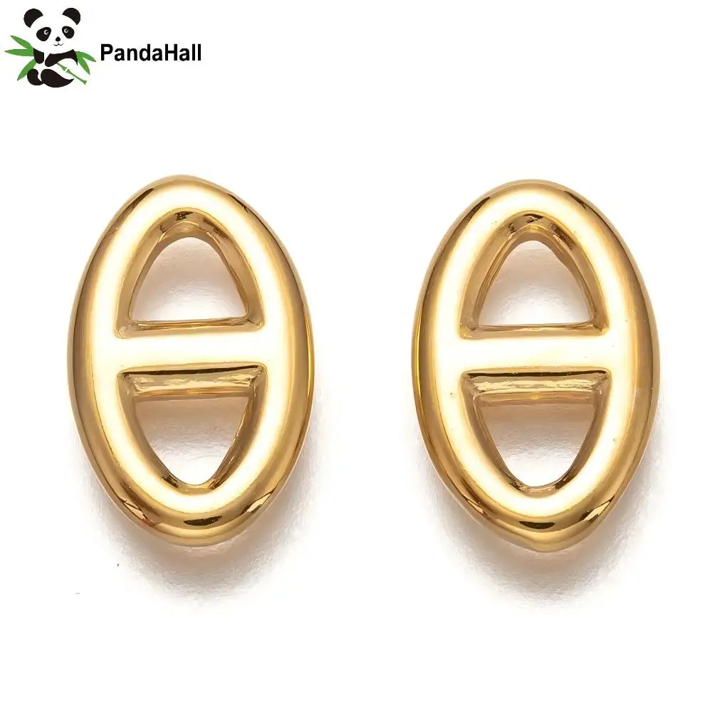 pandahall-10-pecas-aneis-de-ligacao-em-aco-inoxidavel-304-ovais-dourados-145x9x2mm-diametro-interno-35mm
