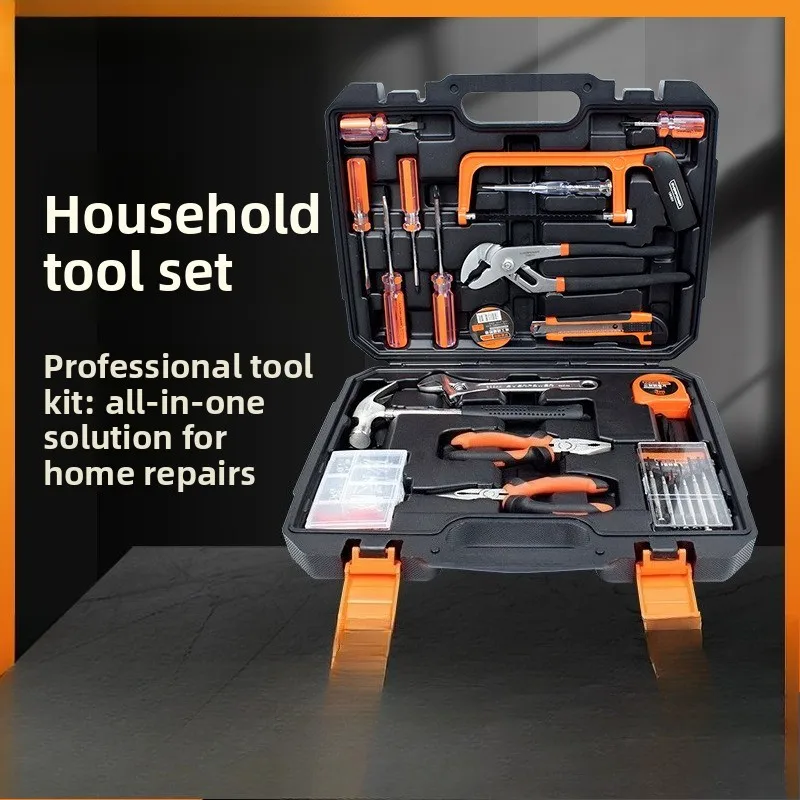 Juego de herramientas para el hogar, kit de mantenimiento manual combinado para el hogar