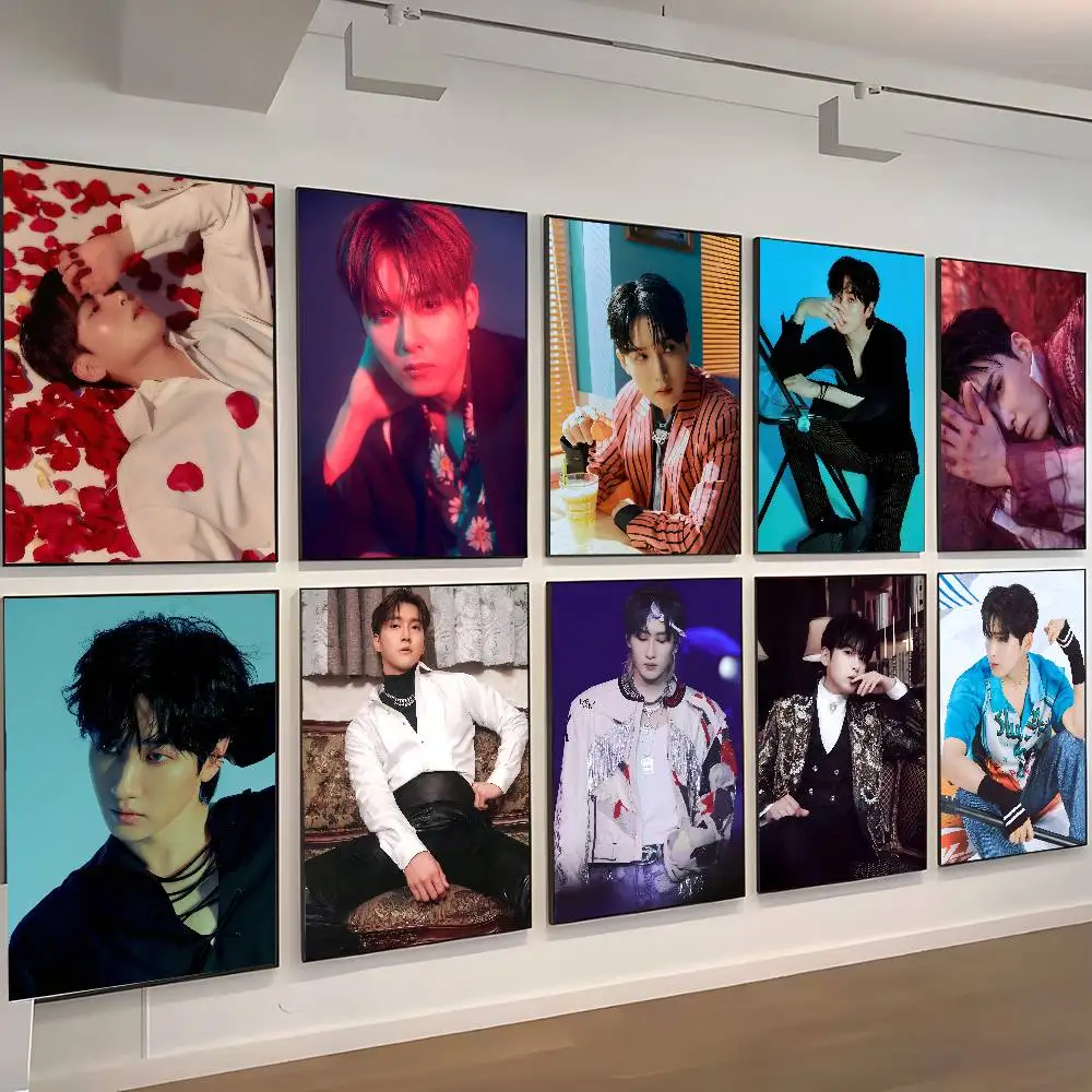 Super Junior Ryeowook kpop Posters High Quality Self-adhesive Wall Art Decorations Color Prints Sticky