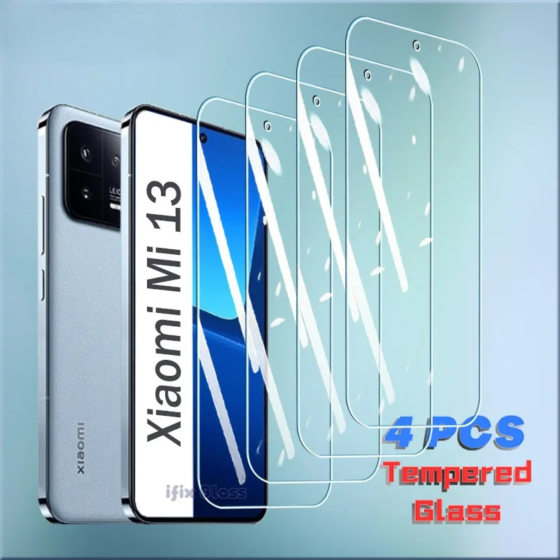 Screen Protector Tempered Glass For Xiaomi Mi 14 13 12 11 10 Lite 11i 10i  Xiaomi Mi 13T 12T 11T Pro Full Cove Protective Glass