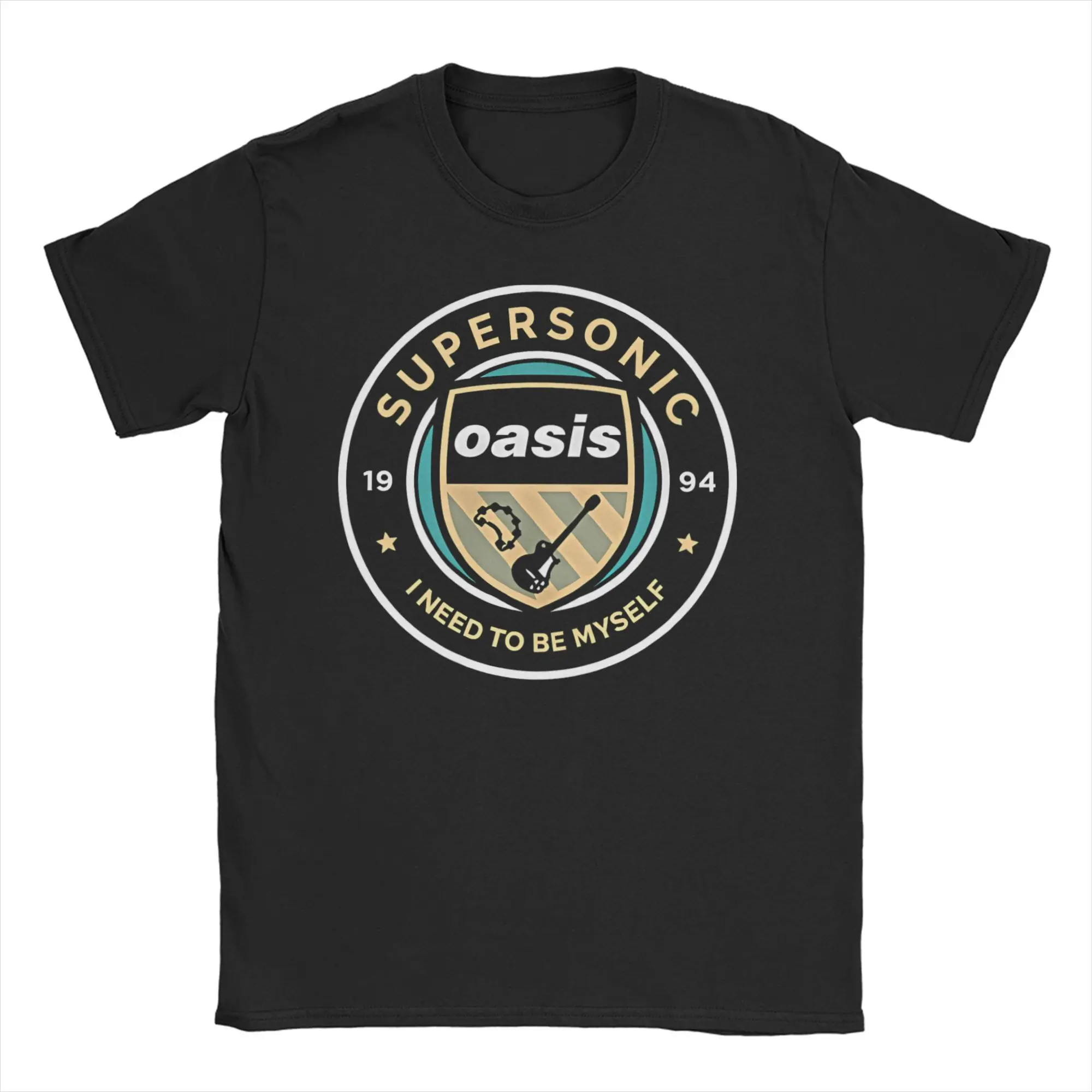 O-Oasis Supersonic T Shirt Men Women 100% Cotton Cool T-Shirts Round Collar Rock Band Tee Shirt Short Sleeve Clothing Gift Idea