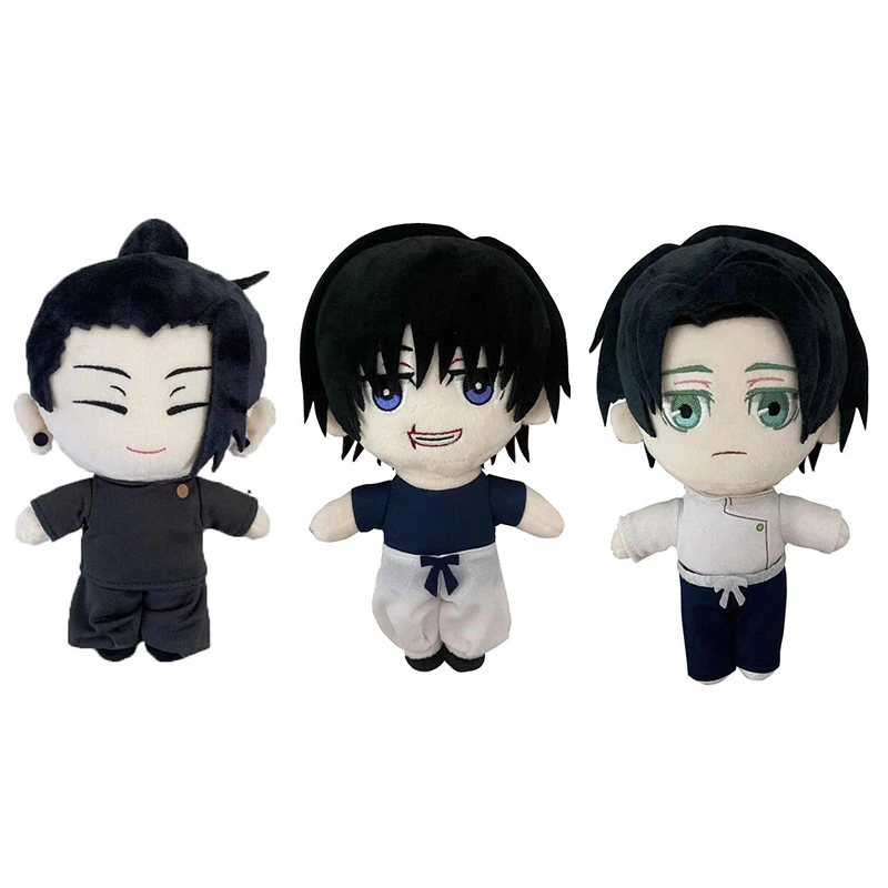 20CM Anime Jujutsu Kaisen Geto Suguru Okkotsu Yuta Fushiguro Toji Cosplay Soft Adorable Anime Plush Dollbody Cute Christmas Gift