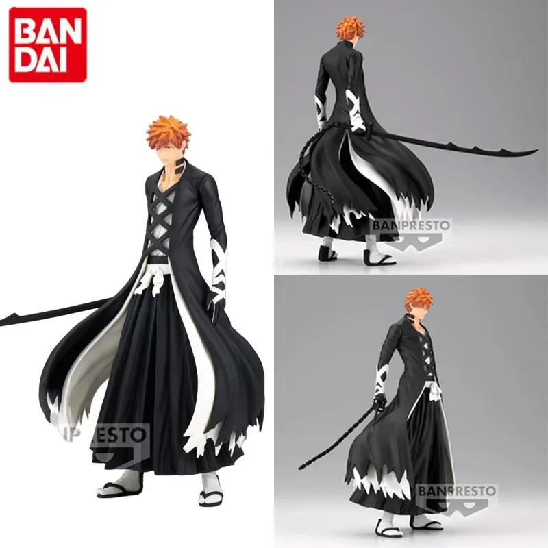 

Bandai Genuine BLEACH: Thousand-Year Blood War Anime Figure Kurosaki Ichigo Action Figure Toys Kids Gift Collectible Model Toys