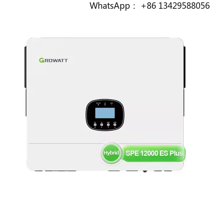 Growatt SPE12000ES 220v 230v Single Phase 48V SPE 8000ES 10000ES 12000ES Inversor 8kw 10kw 12kw Hybrid Solar Inverter for Home