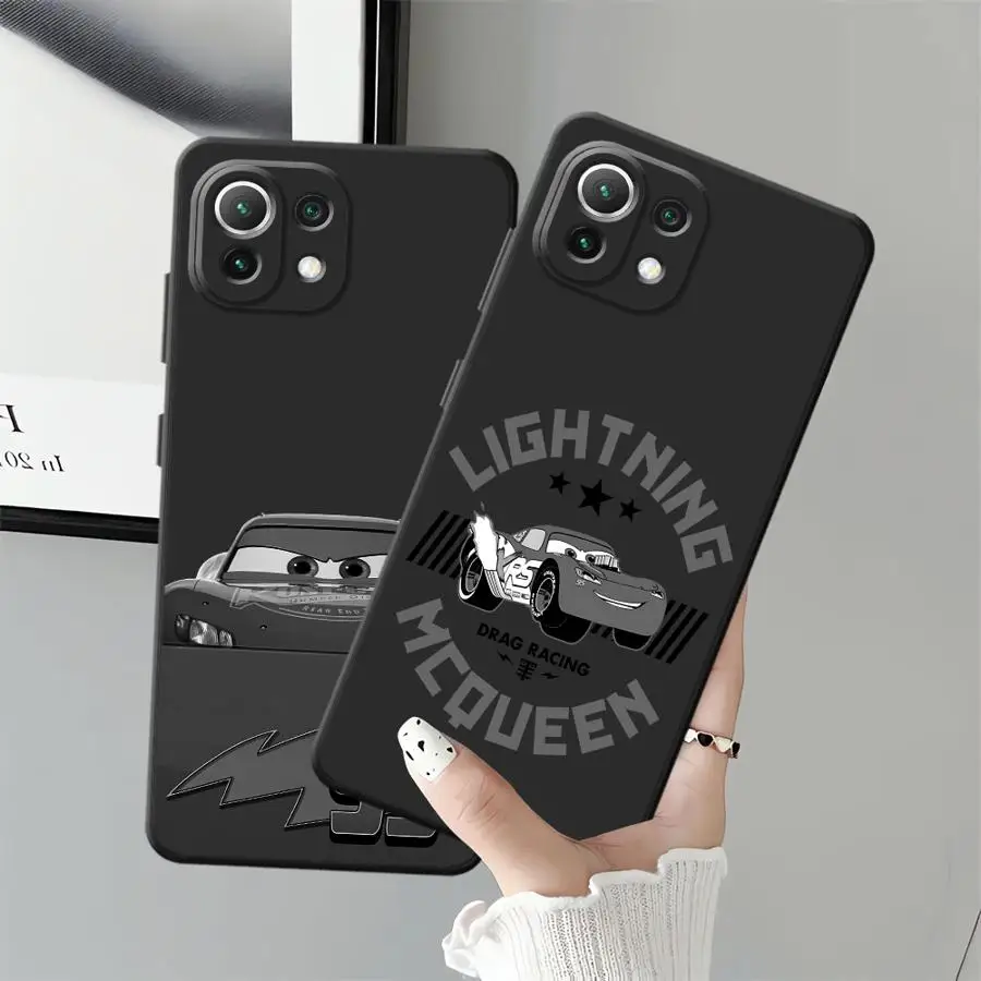 เคสดิสนีย์ไลท์นิ่งแมคควีนสำหรับ Xiaomi Mi 9T 13 10 11 13 Lite CC9Pro 11T 14 Pro 9 10T เคสโทรศัพท์แบบนิ่ม