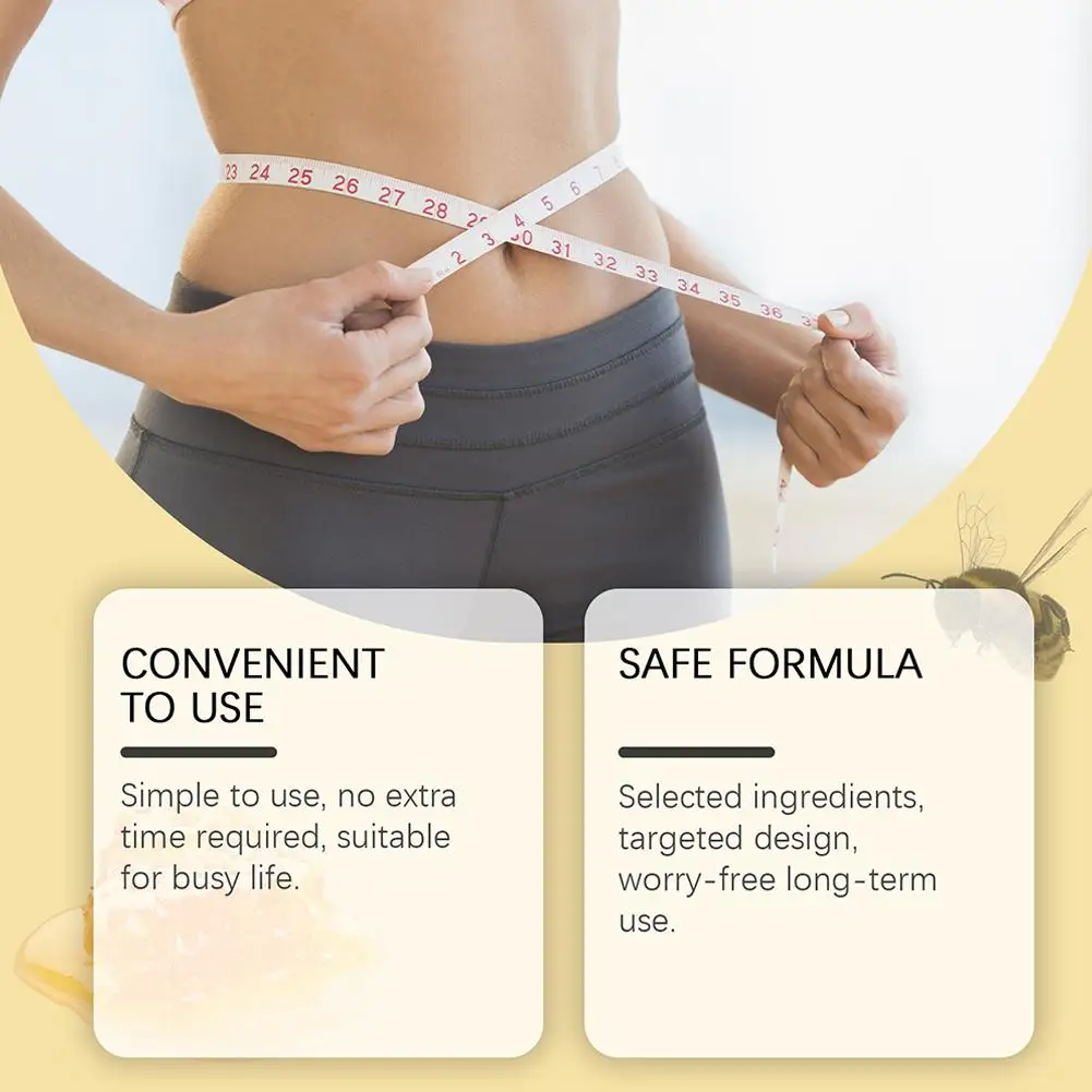 Abelha Linfática Slimming Patch, Fórmula Única, Perda Rápida de Peso, Refirmamento e Moldar, Seguro e Não Irritante, Cuidados com a Pele, Beleza e Saúde