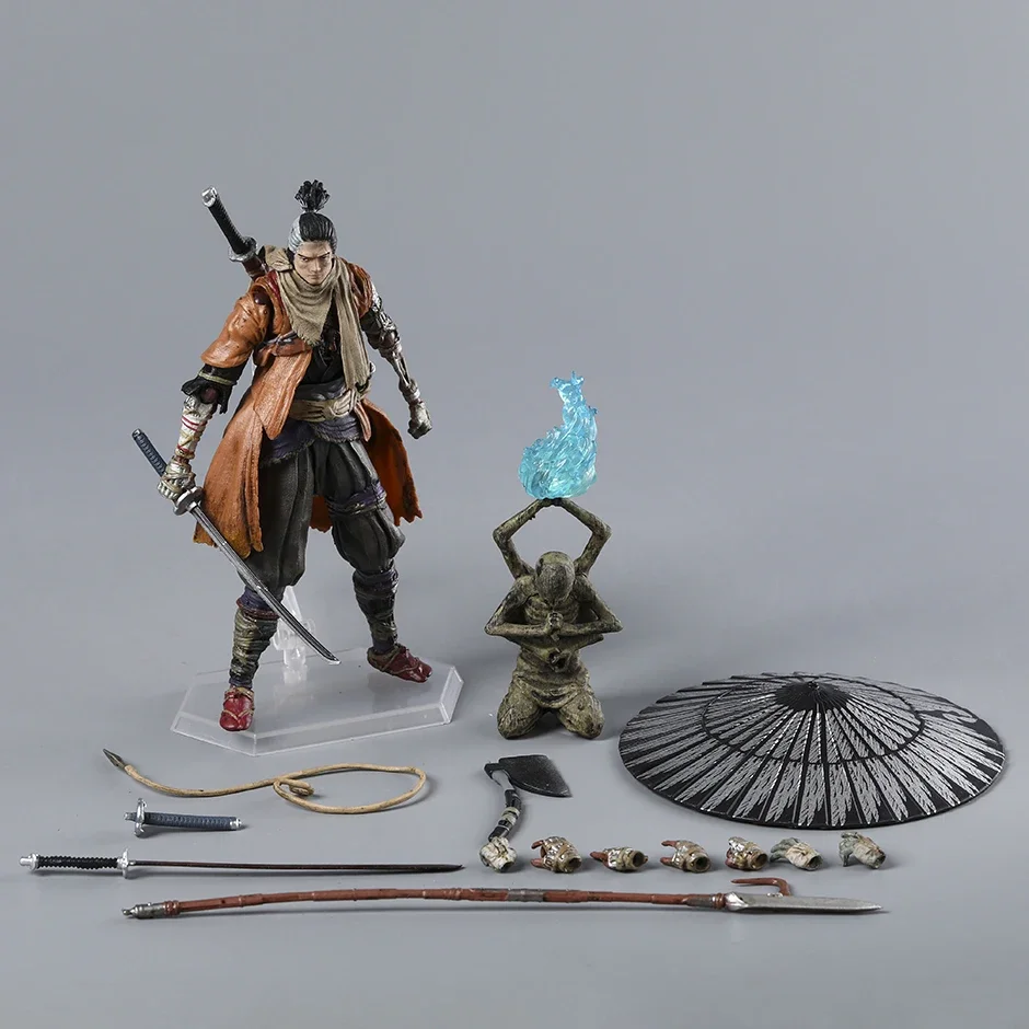 Figma 483-DX Shadows Die Twice Sekiro Movable Assemble Action Figure Figurine Model Toy