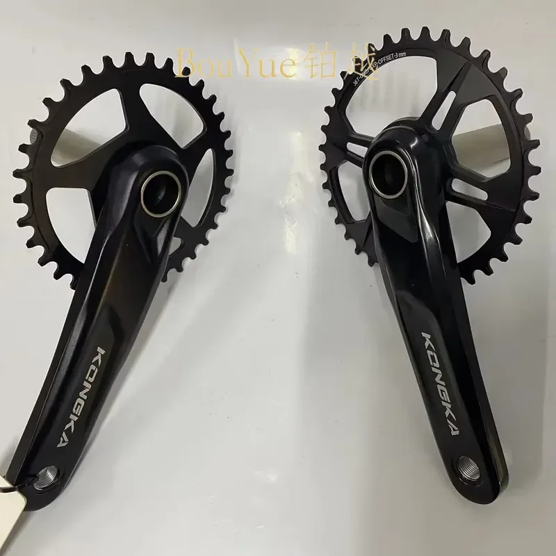 MTB Direct Mount Crankset Hollow Chainring 32T 34T 36T 38T 170mm Arm Bicycle Sprocket Gear Replacement Parts for Mountain